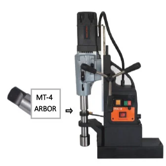 MAGNETIC DRILL 120MM, WITH TAPPING MT-4 ARBOR, STROC.120