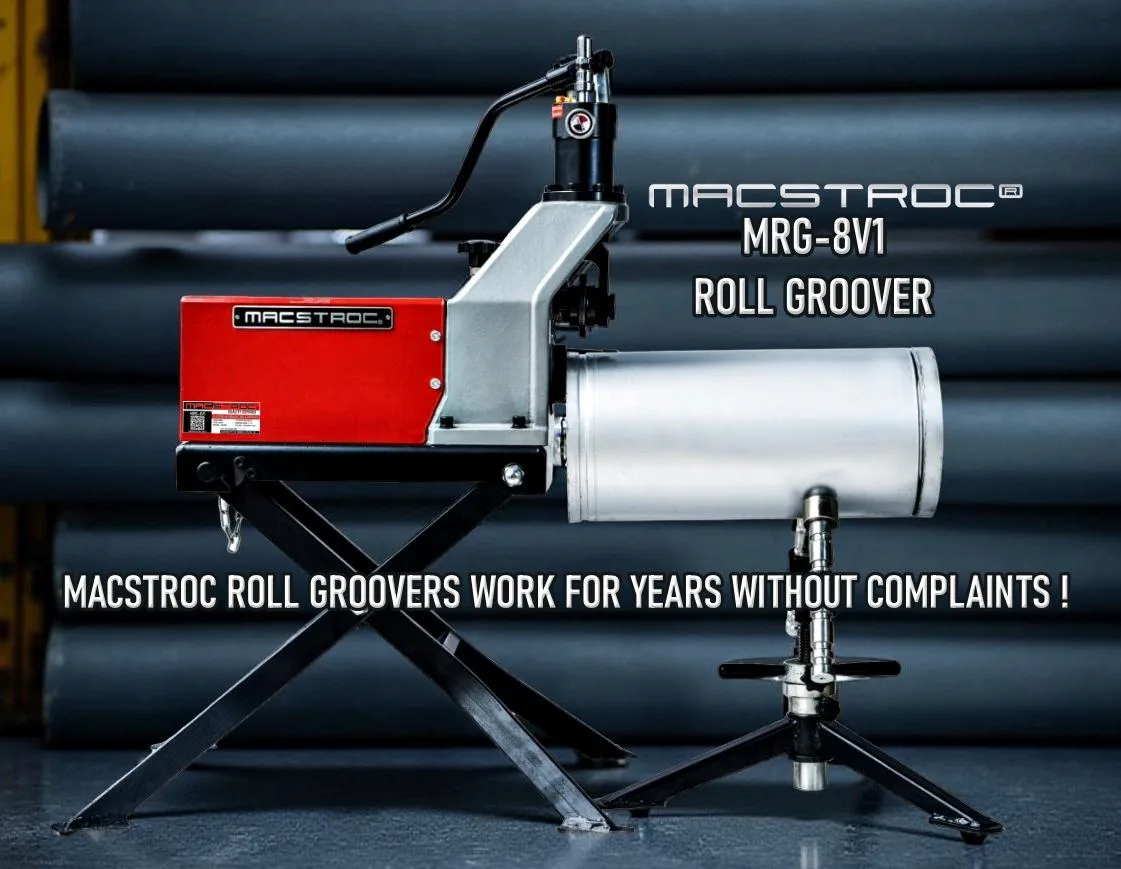 Macstroc-MRG8V1-rollgroover-pipegroovingmachine-heavydutyrollgroover-worksforyears-Oman
